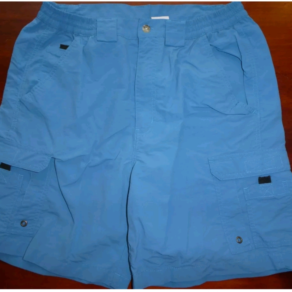 Men’s Blue Cargo Shorts by World Wide Sportsman 42